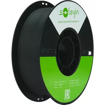 Creality SOLEYIN ULTRA PLA 1,75mm Matt Schwarz 1kg