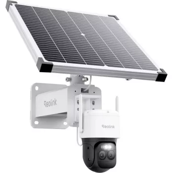 Reolink Trackmix Series G790 Überwachungskamera mit Solarpanel 4MP (2560x1440), Solar-/Batteriebetrieben, IP65 wetterfest, Dual-Sensor-System