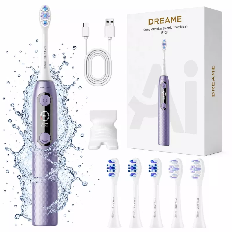 Dreame E10F Set Lila Saug- und Wischroboter