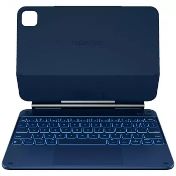 Typecase Edge Keyboard Case für iPad Air 11 M2 2024 / M3 2025 / M4 2026, Hellblau
