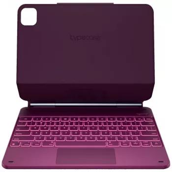 Typecase Edge Tastaturhülle für iPad Air 13 2024/2025, Himbeerrot