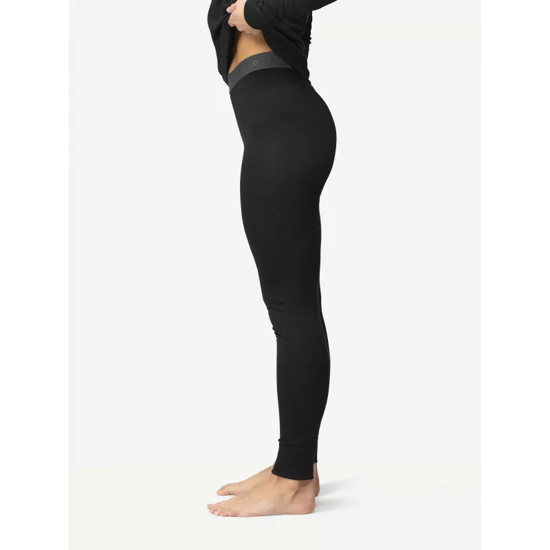 Devold Breeze Plus Merino 200 Longs Damen Thermoleggings - Schwarz, Größe M