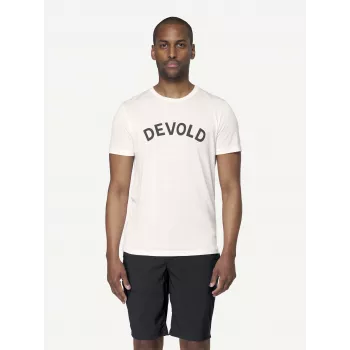 Devold Classic Legacy Tee Merino Wool T-Shirt - White Size L