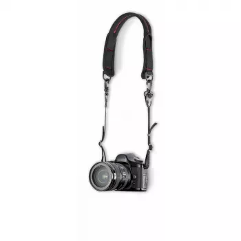 Manfrotto Pro Light Camera Strap PL mit Schnellverschluss-System, Schwarz