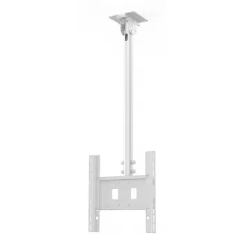 SMS Func Ceiling LP Medium Single White Projektor-Deckenhalterung