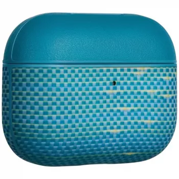 PITAKA Aramidfaser-Hülle für AirPods Pro 3, Lucid Blue
