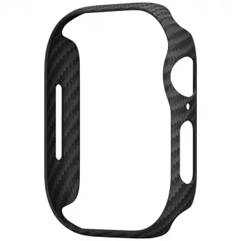 PITAKA Air Case für Apple Watch 10 / 11 (42 mm) Schwarz-Grau