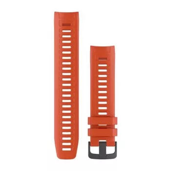 HAMA Garmin Instinct Ersatz-Armband Flame Red 22 mm QuickFit Silikon 010-12854-02