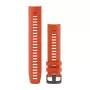 HAMA Garmin Instinct Ersatz-Armband Flame Red 22 mm QuickFit Silikon 010-12854-02