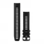 HAMA Garmin Instinct Ersatz-Armband Schwarz 22mm QuickFit Silikon 010-12854-18