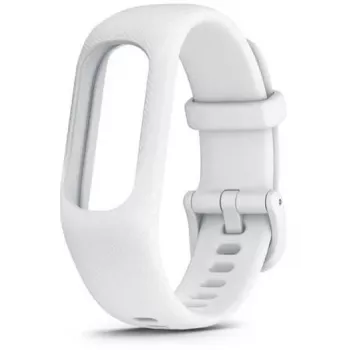 HAMA Ersatzarmband für Garmin Vivosmart 5, Weiß, Klein/Mittel