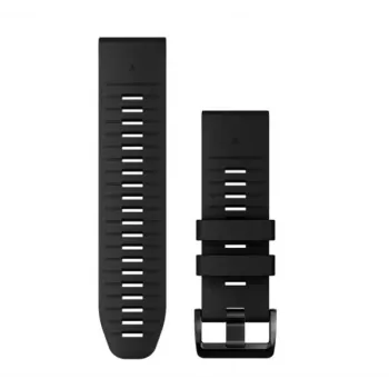 HAMA Garmin Silicone QuickFit 26mm Watch Band Black 010-13281-00