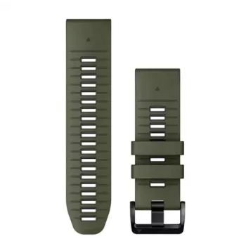 Garmin QuickFit 26mm Silikon-Armband Dunkelgrün/Graphit 010-13281-07