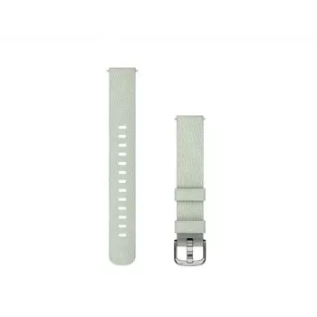Garmin Fabric Watch Strap 14mm für Lily 2 Sage Gray Silberne Schließe 010-13302-11