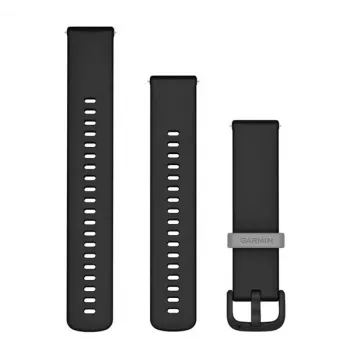 Garmin Silikon-Armband 20 mm Quick Release Schwarz 010-12932-30