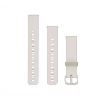 Garmin Silikon-Armband 20 mm Quick Release Elfenbein 010-12932-31
