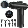 Zerolia MG-A3 Massage Gun - Tiefengewebe-Percussionsmassagegerät Schwarz