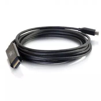 C2G USB-C auf HDMI Adapterkabel - 1,83 m - Schwarz - 4K@60Hz - Reversibler USB-C-Stecker