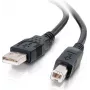 CABLES2GO C2G 3m USB 2.0 A/B Kabel Schwarz (28103)