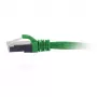 CABLES2GO C2G 7ft (2,1m) Cat6a Snagless Unshielded (UTP) Slim Ethernet Netzwerk-Patchkabel - Gelb
