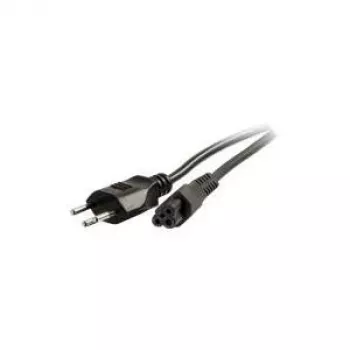CABLES2GO C2G Swiss Laptop Power Cord - IEC 60320 C5 auf SEV 1011 (M) - 2 m - Schwarz - Schweiz