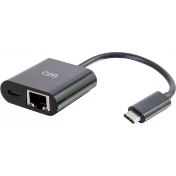 CABLES2GO C2G 82408 USB 3.1 Gen 1 Type-C Hub mit 4 USB-A-Anschlüssen, Schwarz