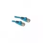 CABLES2GO CAT5e UTP Patchkabel 1m Blau Gegossener Zugentlastungs-RJ45
