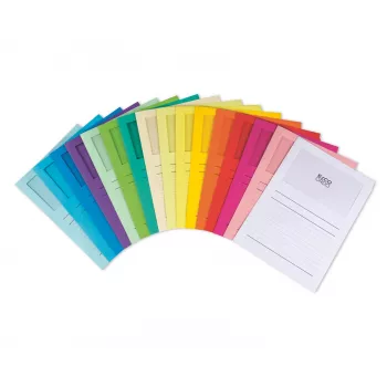 ELCO Ordo Classico Organisationsmappe A4, 220 x 310 mm, 120 g/m², Farbig sortiert, 100 Stück (29488.00)