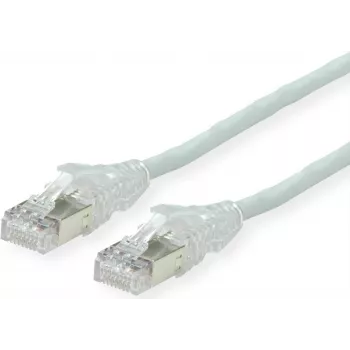 Dätwyler Patchkabel Cat.5e S/UTP, CU 5502 flex PVC, AMP v2, Schwarz, 2,0 m