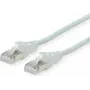 Dätwyler Cat6A AMP X v2 Grau 1m CU 7702 flex LS0H v2 Netzwerk SFTP Patchkabel