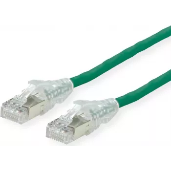 Dätwyler Cat.6 Patchkabel, AMP v2, Grün, 10m, CU 7702 flex LS0H, U/UTP