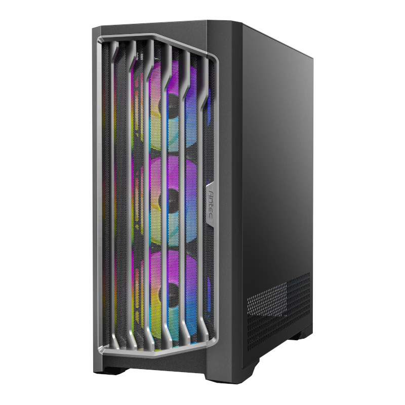 Antec Performance 1 FT ARGB Full Tower Gehäuse mit gehärtetem Glasfenster, Schwarz