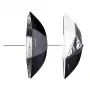Elinchrom Umbrella to Go Kit - 2x 400Ws Monolight mit Schirmen und Stativen