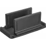 ROLINE Multifunktionaler CPU-Halter Unter-Tisch-Wandhalterung Schwarz Stahl 10 kg