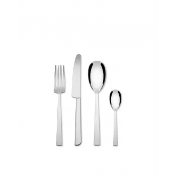 Alessi Asta Besteckset 24-teilig Silber (AM242S24)