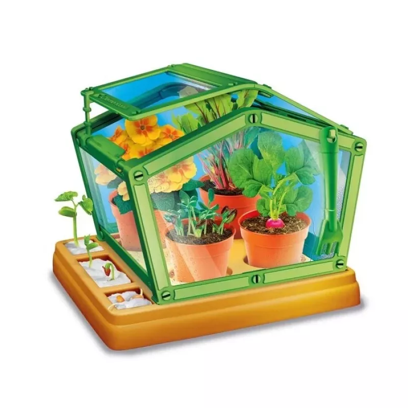Clementoni Science & Play Mini Greenhouse Educational Kit