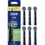 Oral-B Pro CrossAction Ersatzbürstenköpfe Schwarz 6er-Pack (015424)