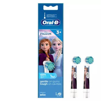 Oral-B EB10S Frozen 2 Pack Aufsteckbürsten für elektrische Zahnbürste