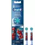 Oral-B EB10S Spiderman Ersatzbürstenköpfe, 2er-Pack, extra weich, Kinder 3+