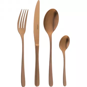 Sambonet Taste PVD Besteckset 24-teilig Gold 18/10 Edelstahl