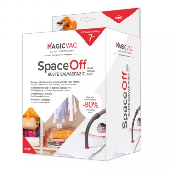 MagicVac Vakuum-Kleidersack-Set Space-Off 6-teilig