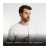 SBS TEINEARKL In-Ear Headset mit Mikrofon - Schwarz - Kabelgebunden - 1,2 m Kabel - 3,5 mm Klinke - Telefonate & Musik