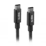 SBS TECABLETCC20BK USB-C auf USB-C Kabel 25W Power Delivery 1,5m - Grau