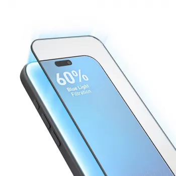 SBS Eyesafe Tempered Glass Screen Protector für Apple iPhone 17 Pro Max / 16 Pro Max mit Applikator (1 Pack)