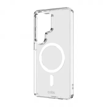 SBS Cover Light Mag Schutzhülle für Samsung Galaxy S26 Ultra, Transparent, MagSafe-kompatibel