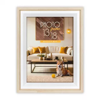 ZEP Bologna Cream 20x30 Holz Bilderrahmen BG623C