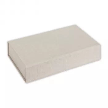 ZEP Box USB Lodi D 23x12,5x5 Leinenbox für Fotos/USB BY546D