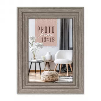 ZEP Munich Grey 13x18 Holz-Bilderrahmen AA657G