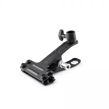 Manfrotto Federklemme - Schwarz - 55 mm Backenöffnung - 1/4 inch-20 & 3/8 inch-16 Gewinde