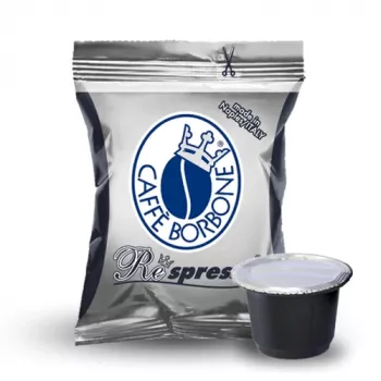 Caffè Borbone Respresso Miscela Nera Kaffeekapseln 50 x 5 g für Nespresso OriginalLine